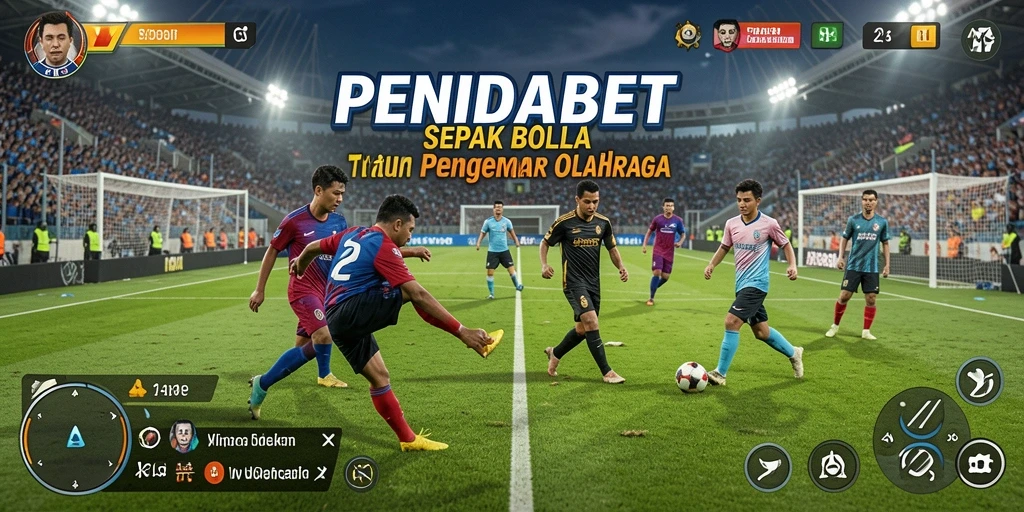 Tangkapan layar utama PENIDABET yang menunjukkan aksi permainan sepak bola yang mendebarkan.