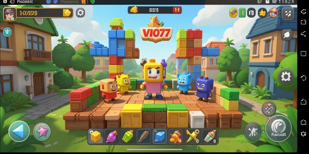 Screenshot gameplay VIO77 menampilkan tantangan Puzzle yang seru.